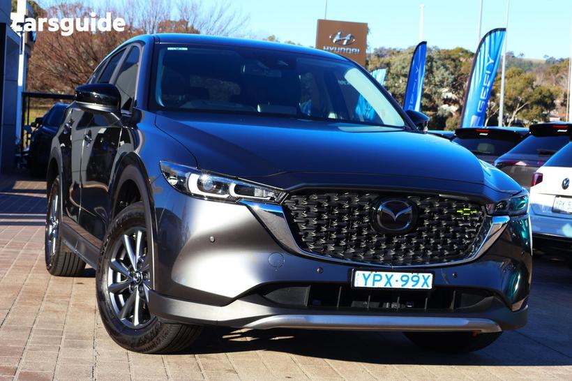 Grey 2022 Mazda CX-5 Wagon Touring (Awd)
