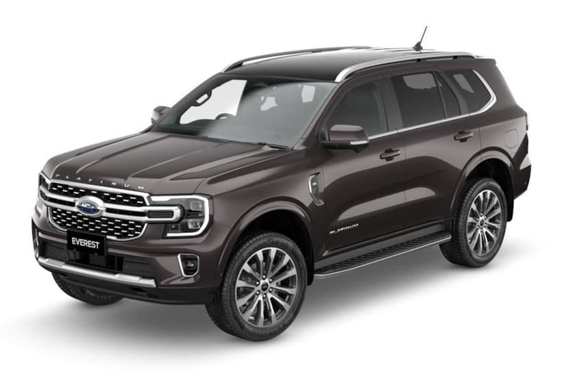 White 2026 Ford Everest Wagon Platinum (4Wd)