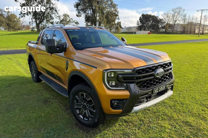 Yellow 2024 Ford Ranger Double Cab Pick Up Wildtrak 3.0 (4X4)