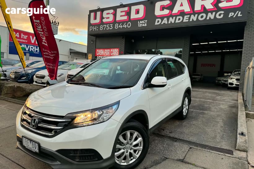 White 2014 Honda CR-V Wagon Vti (4X2) Navi