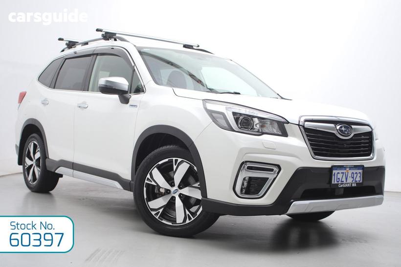 White 2020 Subaru Forester Wagon 2.0E-S Hybrid (Awd)