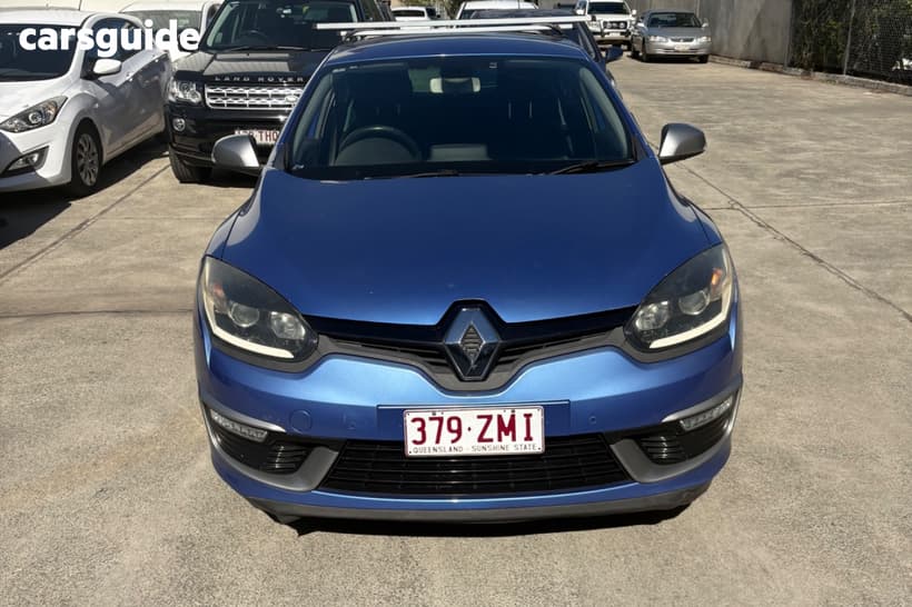 Blue 2016 Renault Megane Hatchback Gt-Line