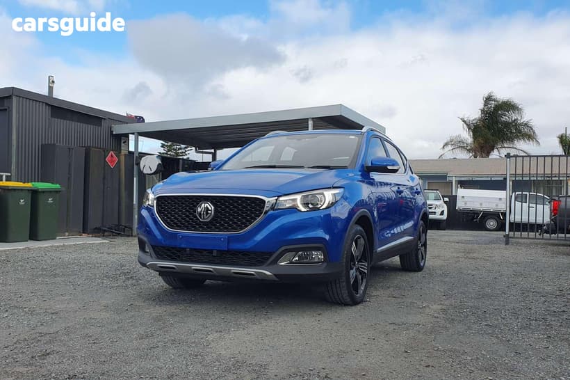 Blue 2021 MG ZS Wagon Essence