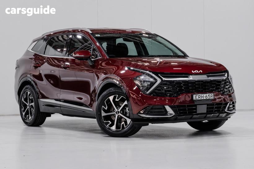 Red 2021 Kia Sportage Wagon Sx (Awd)