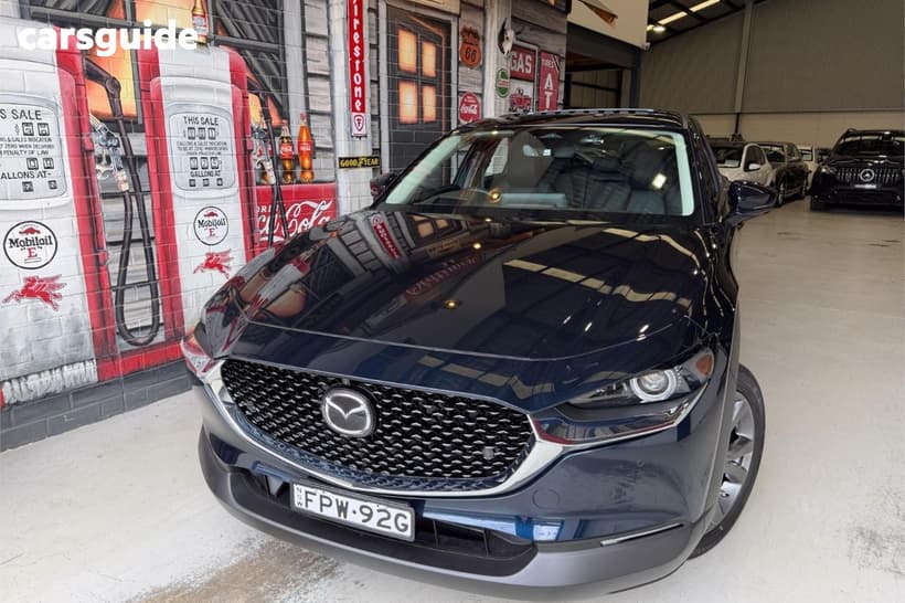Blue 2025 Mazda CX-30 Wagon G25 Astina (Fwd)
