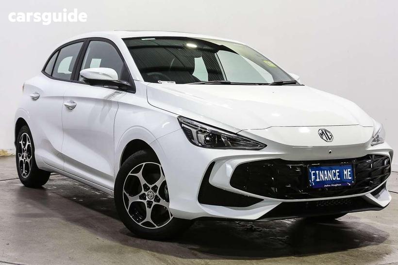 White 2025 MG MG3 Hatchback Essence