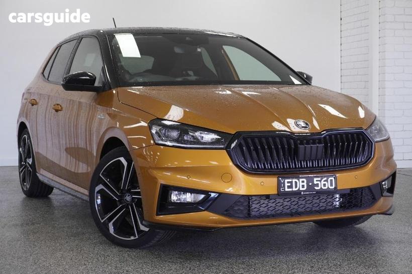 Orange 2025 Skoda Fabia Hatchback Monte Carlo 110Tsi