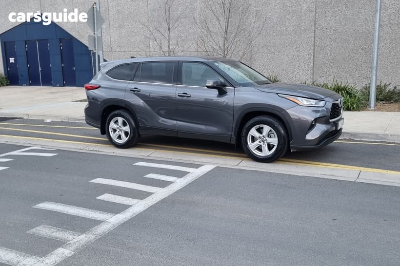 Grey 2022 Toyota Kluger Wagon Gx Hybrid Awd