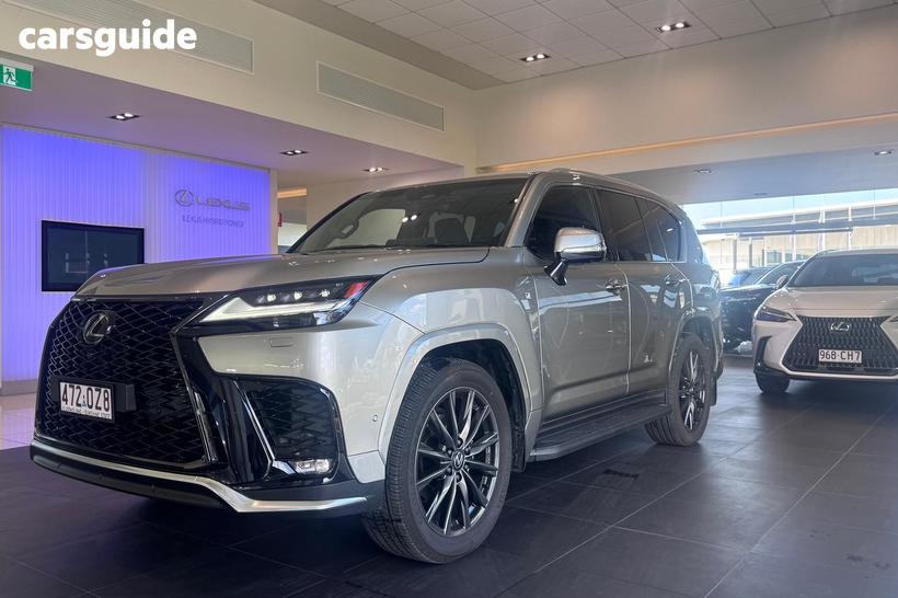 Silver 2025 Lexus LX600 Wagon F Sport
