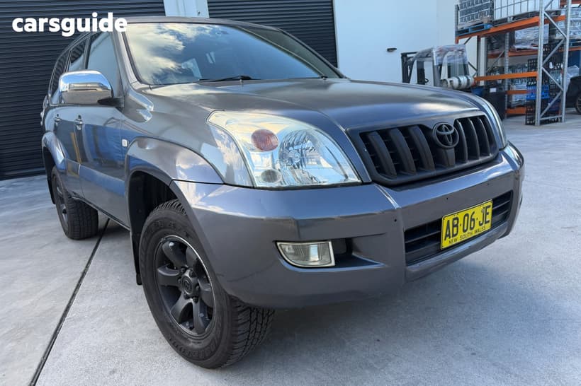 Blue 2004 Toyota Landcruiser Prado Wagon Gxl (4X4)