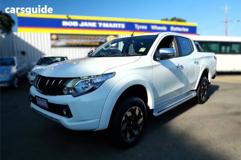 White 2018 Mitsubishi Triton Dual Cab Utility Exceed (4X4)