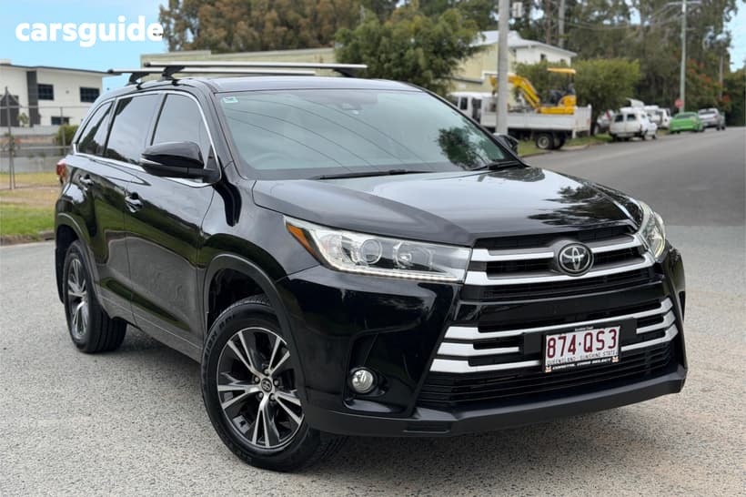Black 2018 Toyota Kluger Wagon Gx (4X2)