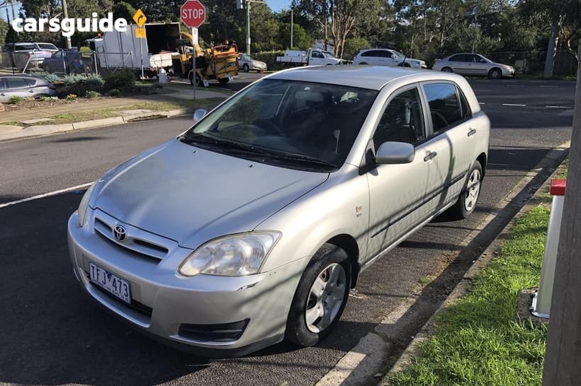 Silver 2004 Toyota Corolla Hatch ASCENT