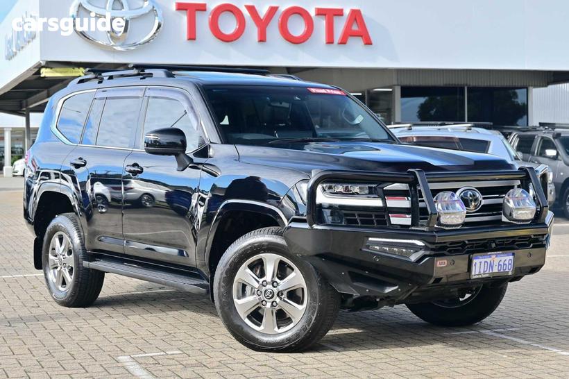 Black 2024 Toyota Landcruiser Wagon Lc300 Vx (4X4)