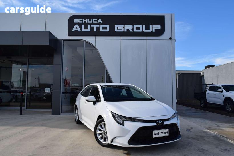 White 2022 Toyota Corolla Hatchback Ascent Sport