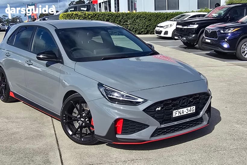 Grey 2024 Hyundai I30 Hatchback N