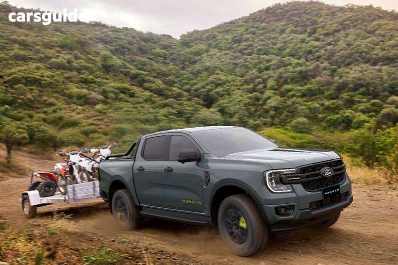 Grey 2026 Ford Ranger Double Cab Pick Up Wolftrak 3.0 (4X4)