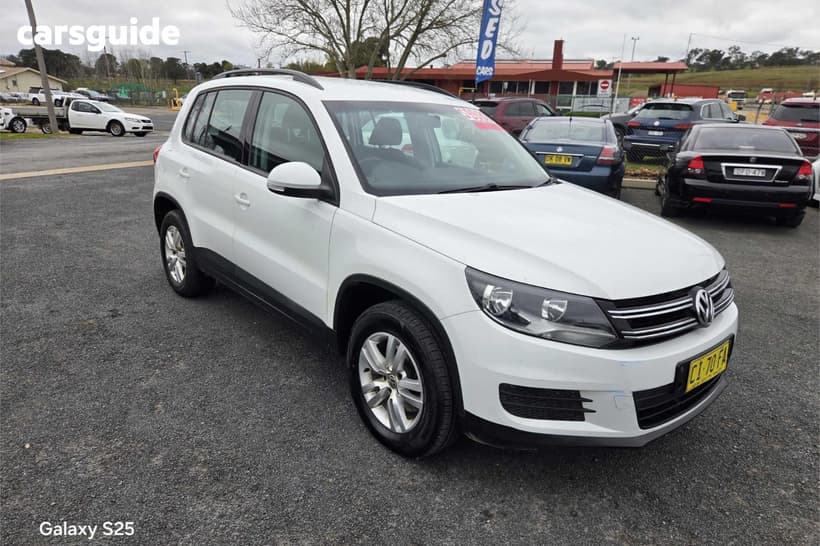 White 2016 Volkswagen Tiguan Wagon 118 Tsi (4X2)