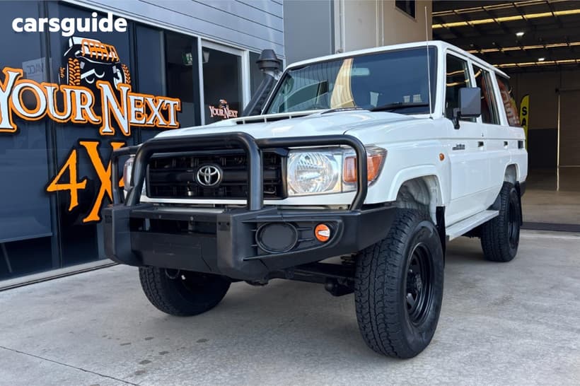 White 2021 Toyota Landcruiser Wagon Workmate