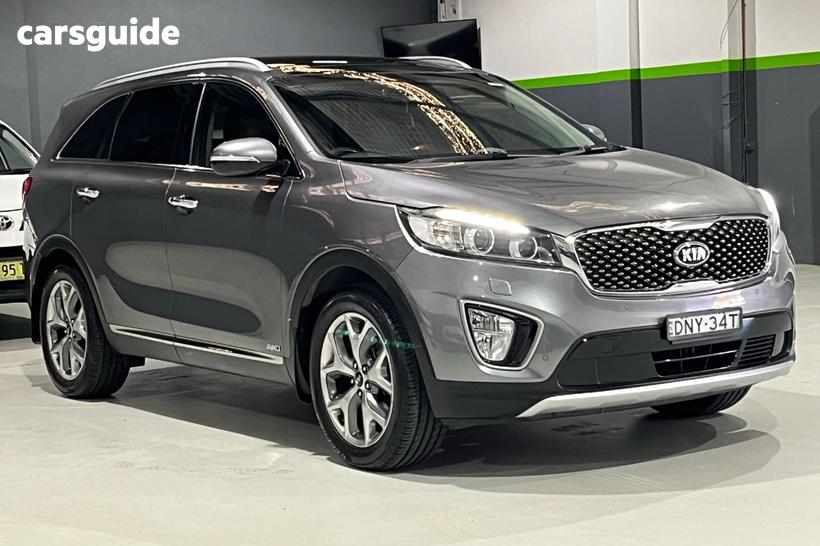 Grey 2017 Kia Sorento Wagon Sli (4X4)