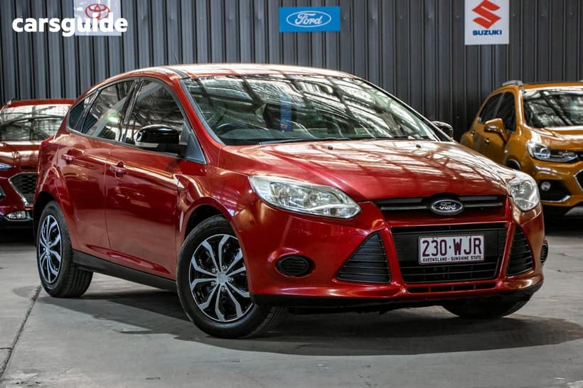 Red 2012 Ford Focus Hatchback Ambiente