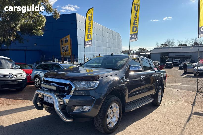 Grey 2015 Ford Ranger Dual Cab Utility Xlt 3.2 (4X4)