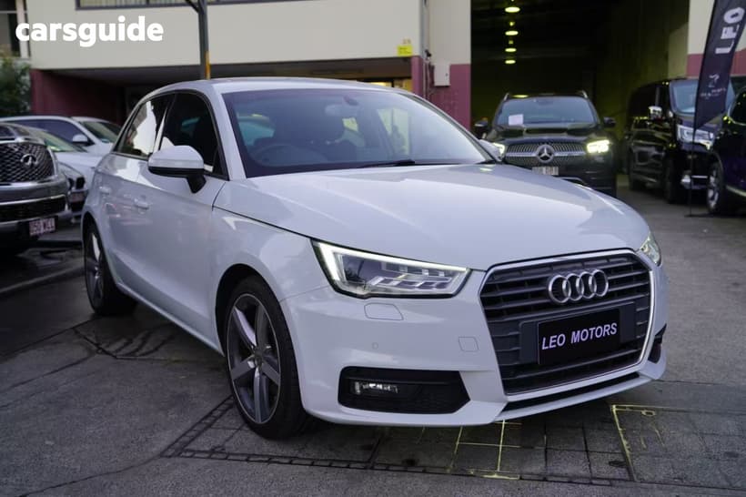 White 2018 Audi A1 Hatchback Sportback 1.4 Tfsi Sport