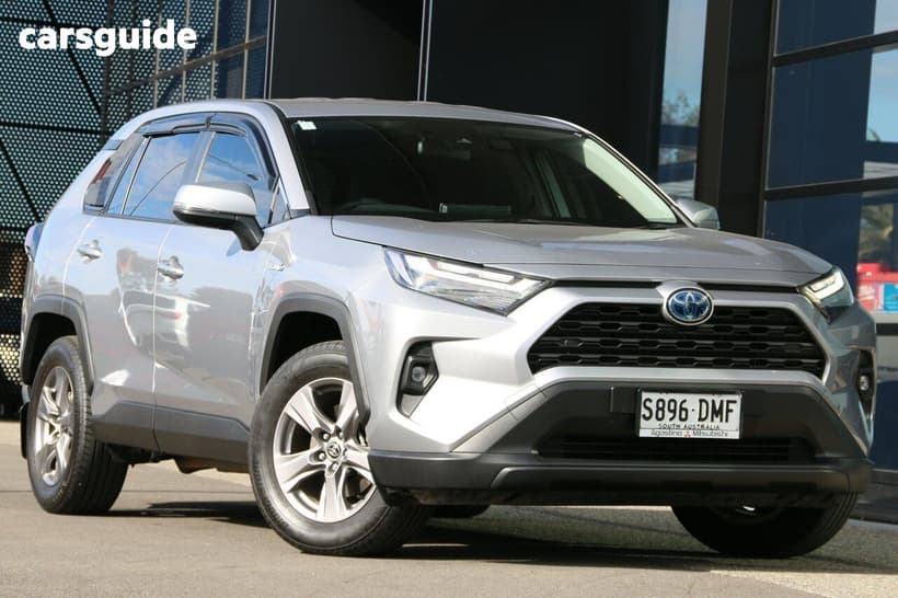Silver 2022 Toyota RAV4 Wagon Gx (2Wd) Hybrid