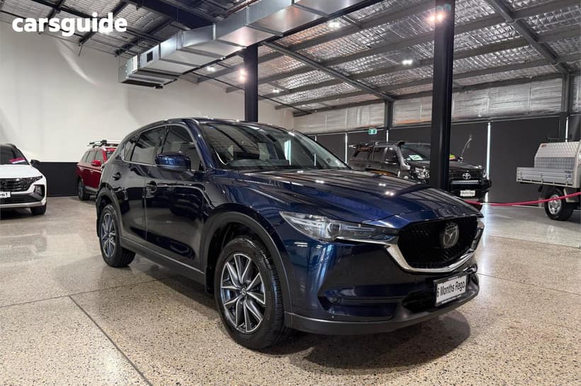 Blue 2021 Mazda CX-5 Wagon Gt Turbo (Awd)