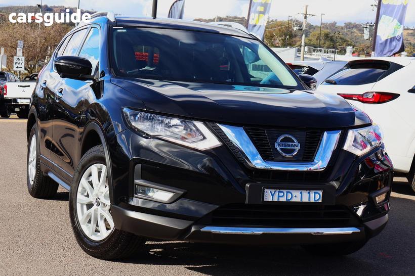 Black 2020 Nissan X-Trail Wagon St-L 7 Seat (2Wd)