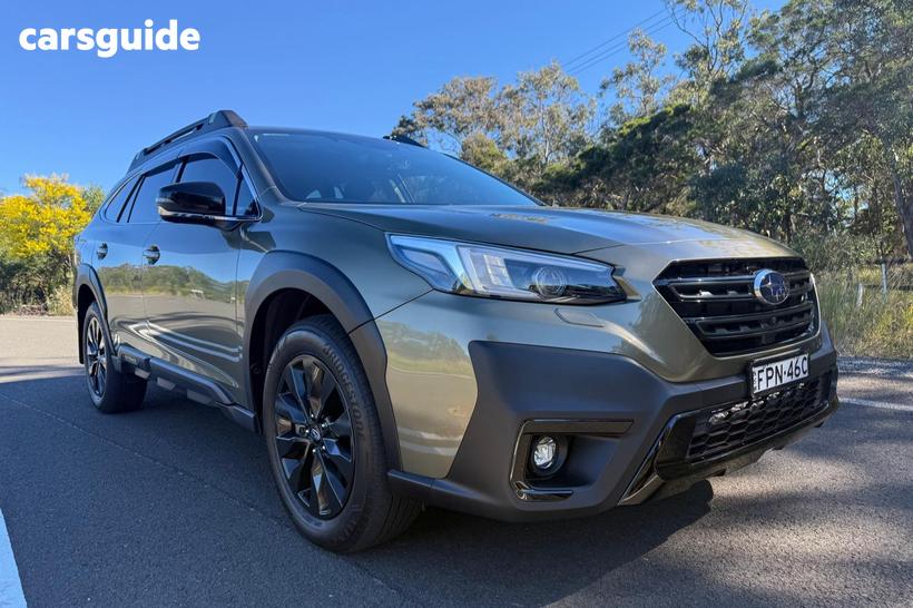 Green 2024 Subaru Outback Wagon Awd Sport
