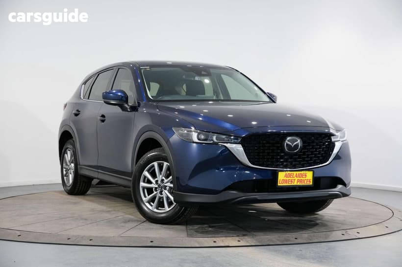 Blue 2022 Mazda CX-5 Wagon Maxx Sport (Awd)