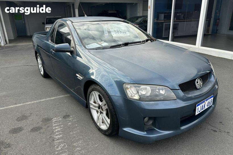 Green 2008 Holden Commodore Ute Tray SV6