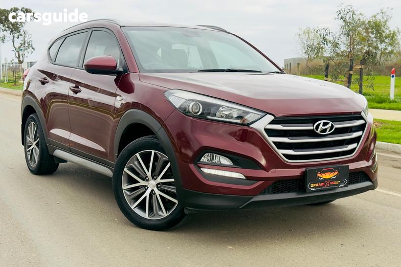 Burgundy 2017 Hyundai Tucson Wagon Active X (Fwd)