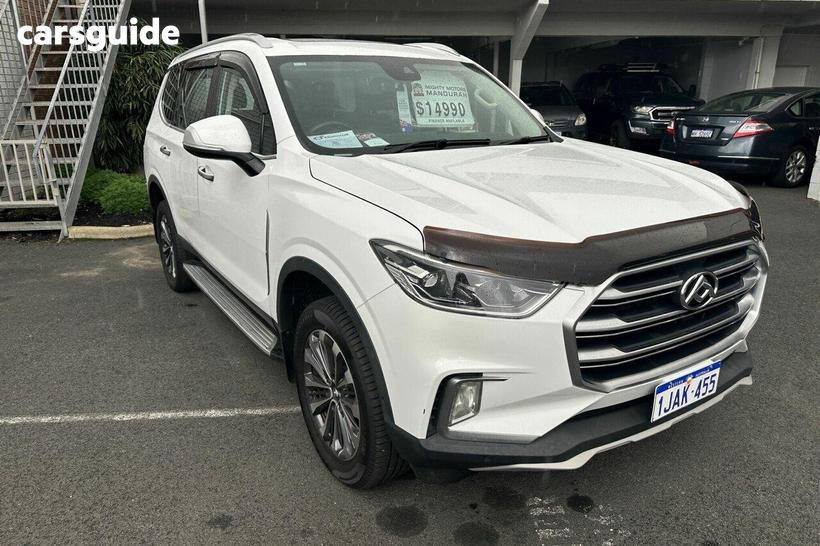 White 2022 LDV D90 Wagon (2Wd)