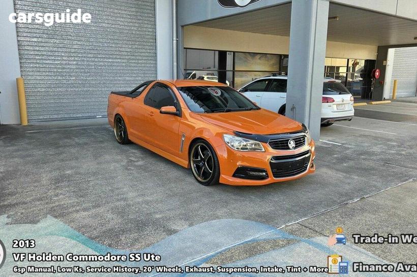 Orange 2013 Holden UTE Utility Ss