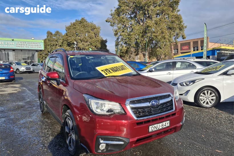 Red 2017 Subaru Forester Wagon 2.5I-L Special Edition