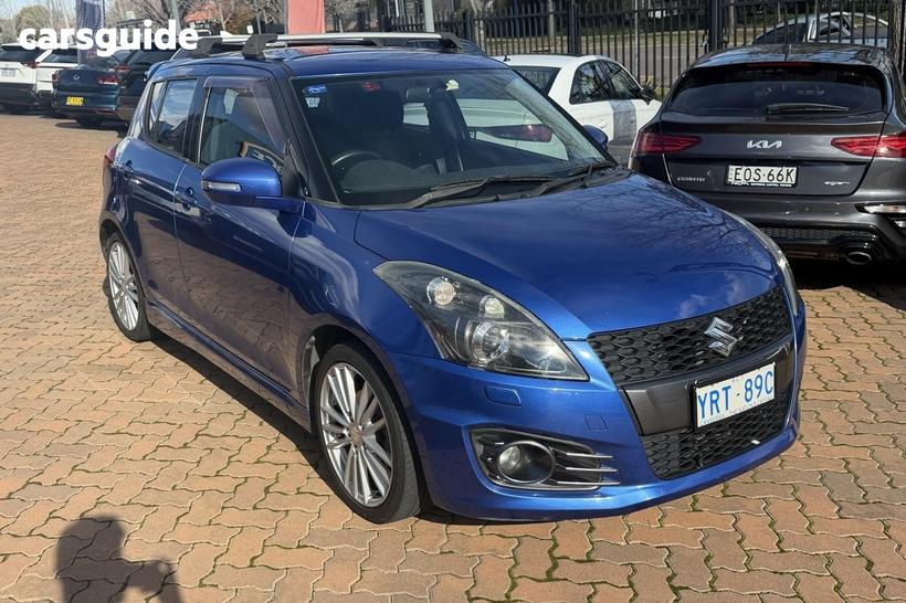 Blue 2012 Suzuki Swift Hatchback Sport