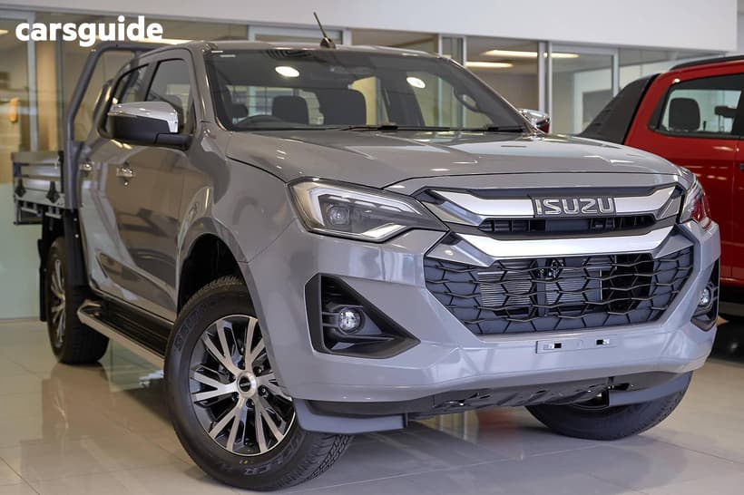 Grey 2025 Isuzu D-MAX Crew Cab Chassis Ls-U (4X4)