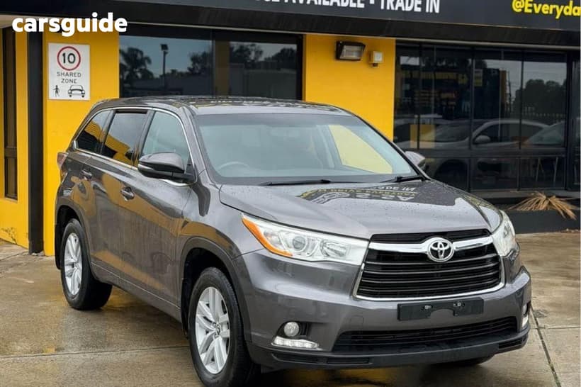 Grey 2016 Toyota Kluger Wagon Gx (4X2)
