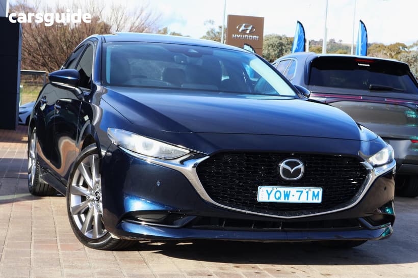 Blue 2019 Mazda 3 Sedan G25 Astina