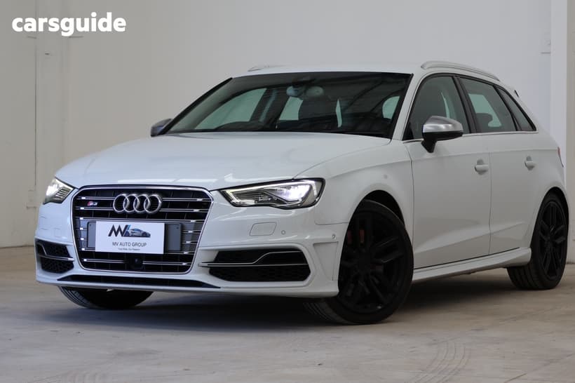 White 2014 Audi S3 Hatchback Sportback 2.0 Tfsi Quattro