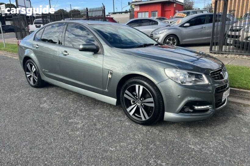 Grey 2015 Holden Commodore Sedan Sv6 Storm
