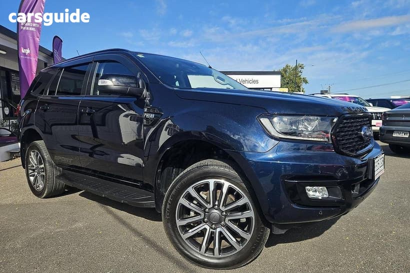 Blue 2020 Ford Everest Wagon Sport (4Wd)