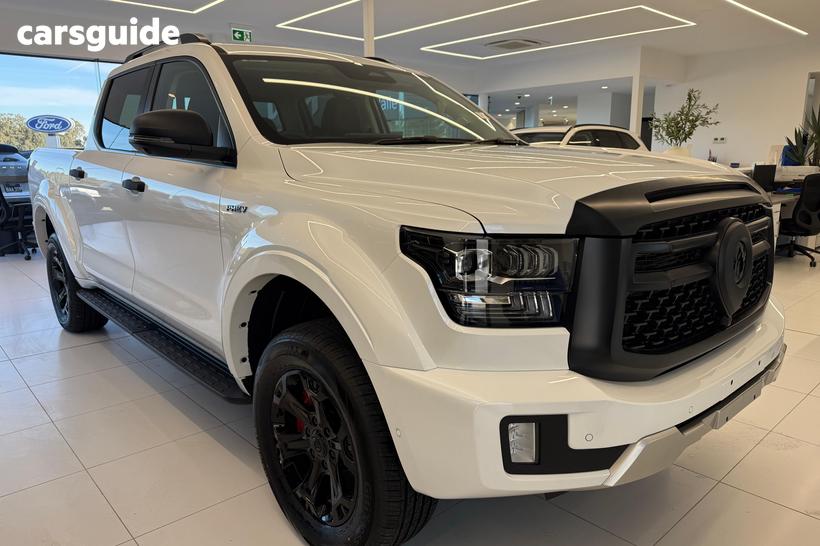 White 2026 GWM Cannon Alpha Dual Cab Utility Ultra Phev (4X4)