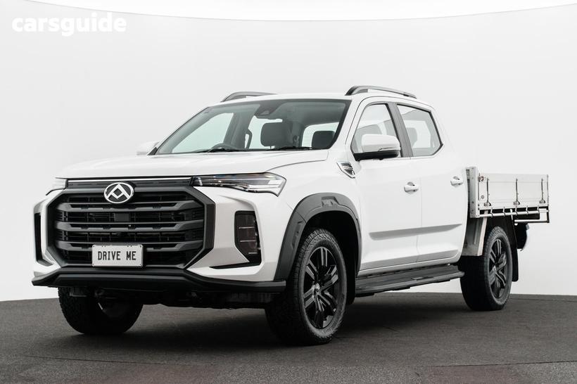 White 2023 LDV T60 Double Cab Utility Mega Tub (4X4)