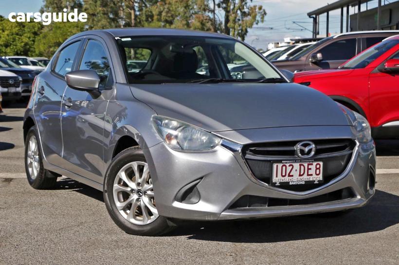 Grey 2014 Mazda 2 Hatchback Maxx