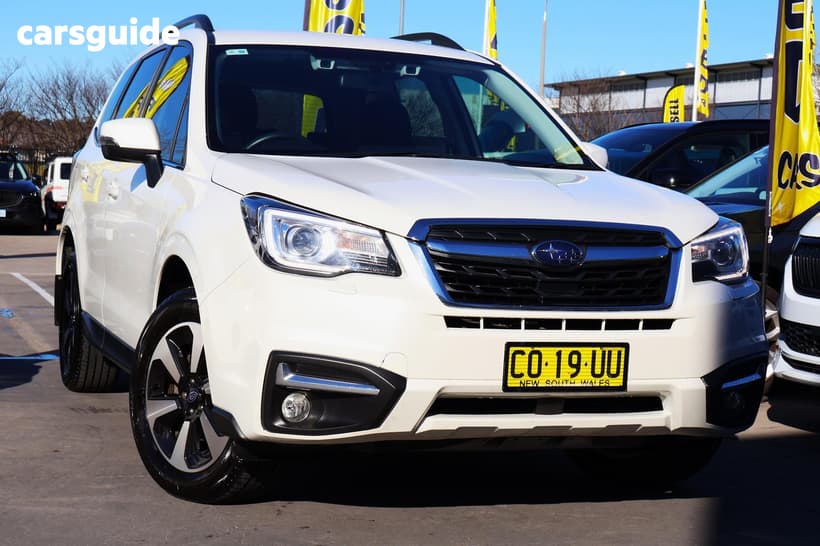 White 2017 Subaru Forester Wagon 2.5I-L