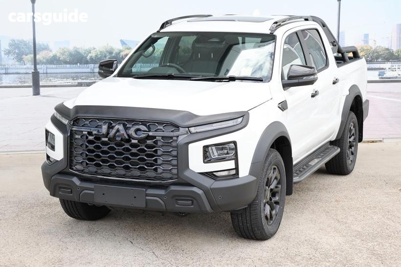 White 2025 JAC T9 UTE Dual Cab Pick-up Oasis (4X4)