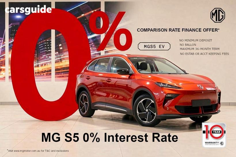 Red 2025 MG MGS5 EV Wagon Essence 49